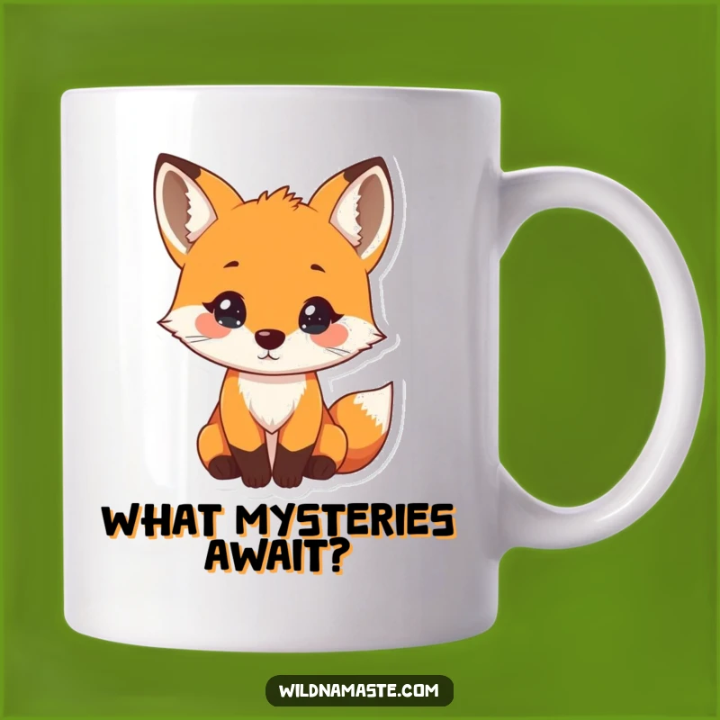 Funny Curious Fox Mug: A Whimsical Gift for the Inquisitive and Playful