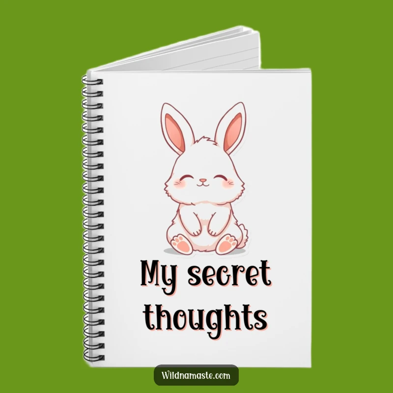 Funny Bunny Zen Notebook: Jot Down Thoughts with This Peaceful Stationery